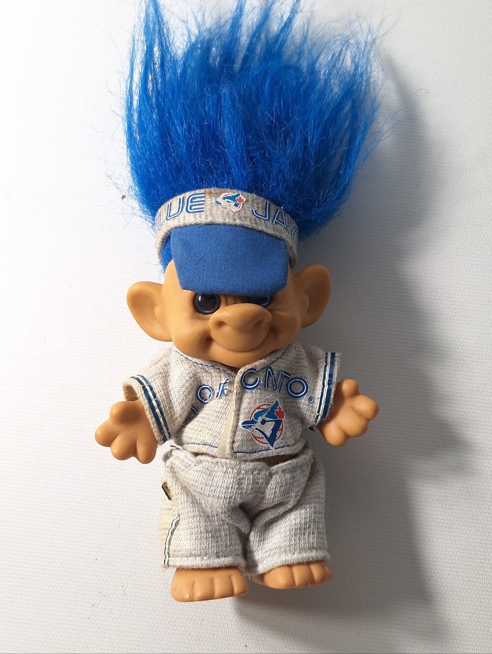 1992 World Series TORONTO BLUE JAYS #23  Candy Maldonado Troll Doll MLB Vintage
